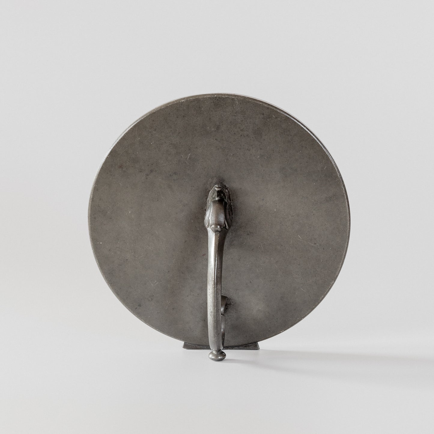 Pewter Hand-Held Mirror