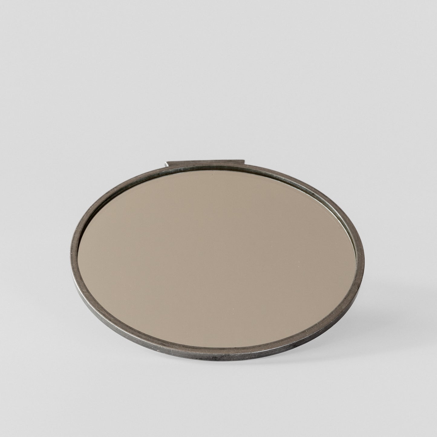 Pewter Hand-Held Mirror