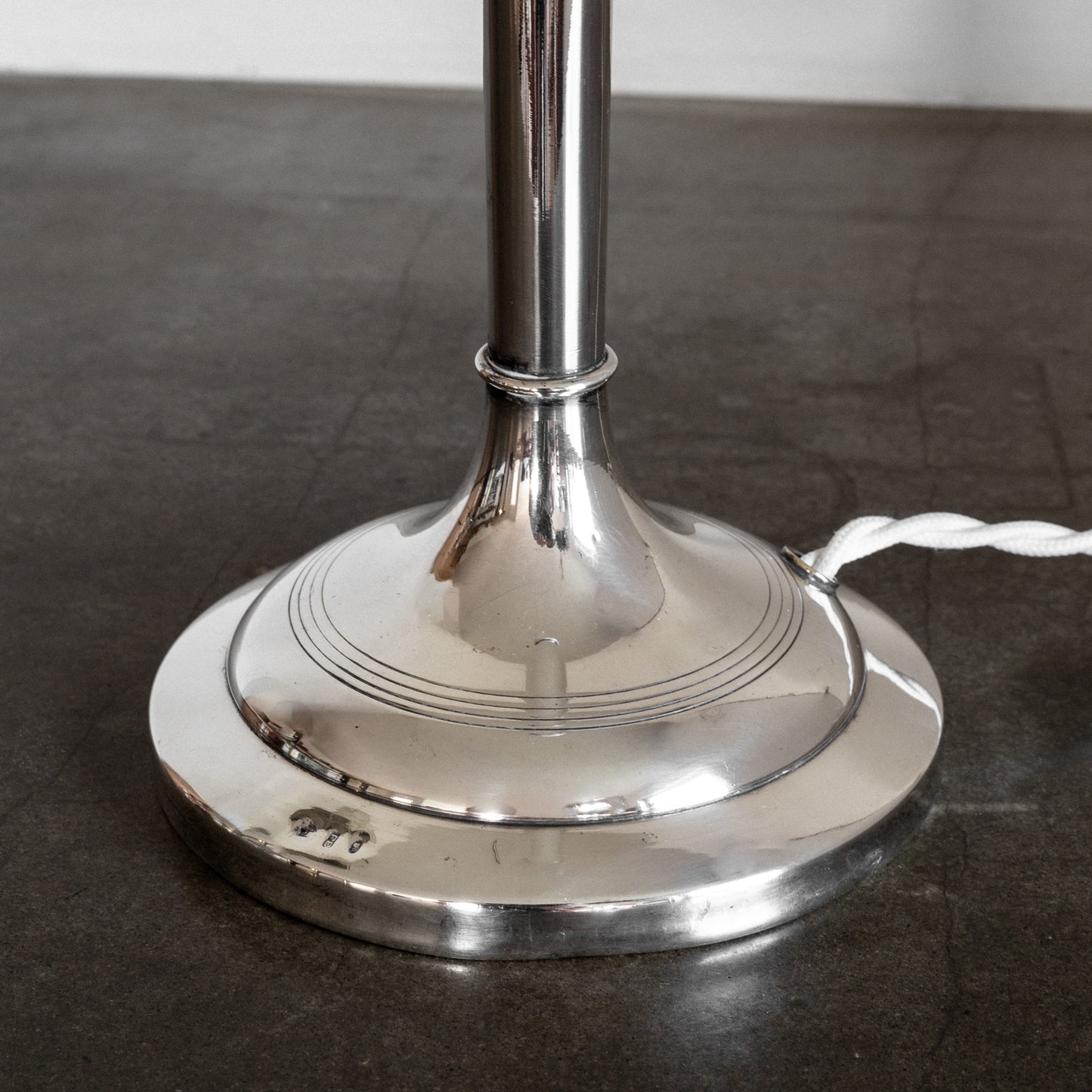 Silver-Plated Table Lamp