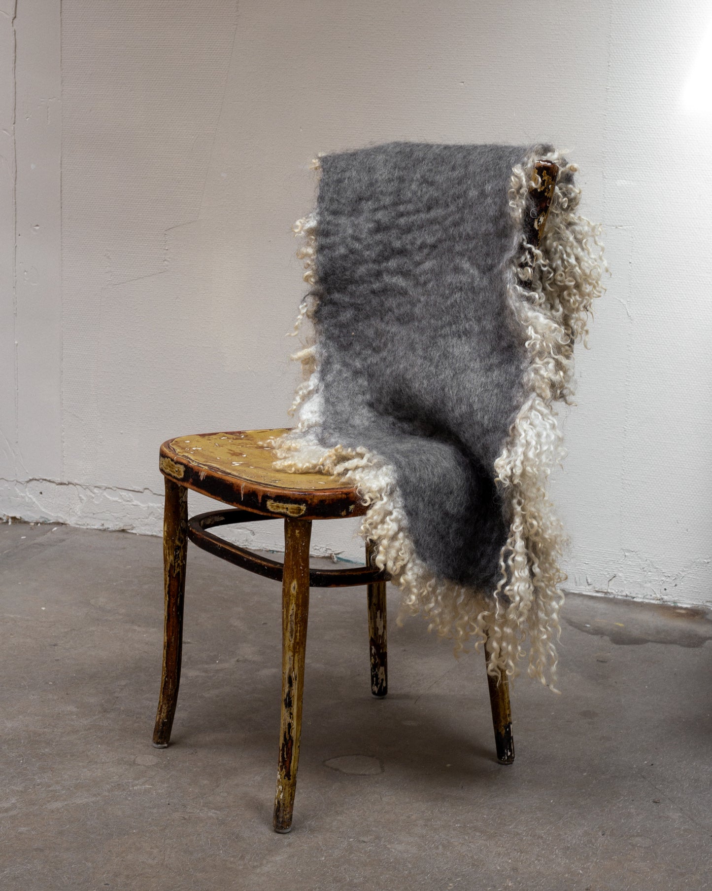 Gotlandic Felted Sheepskin