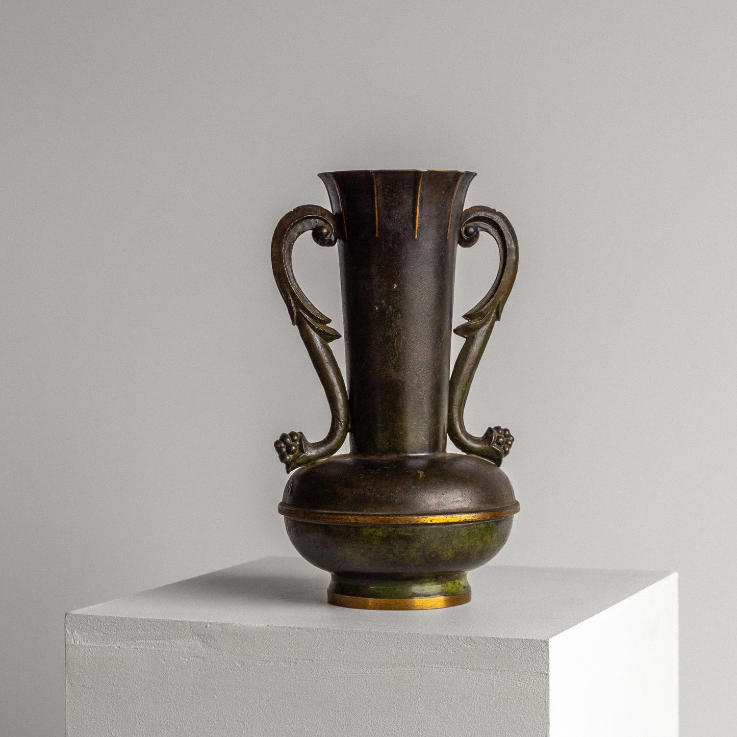 Neoclassical Bronze Vase