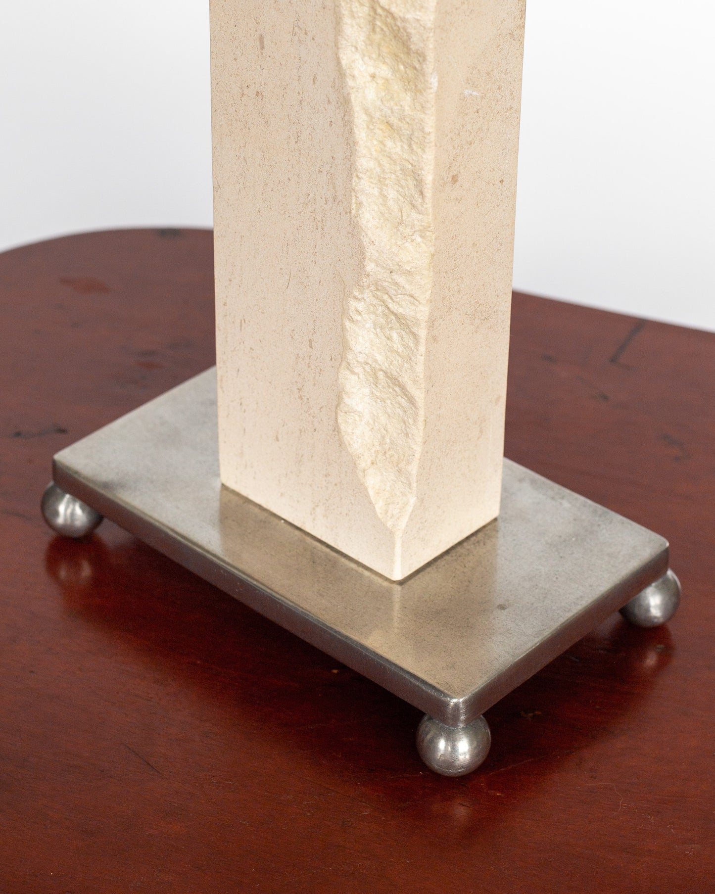 Travertine Table Lamp