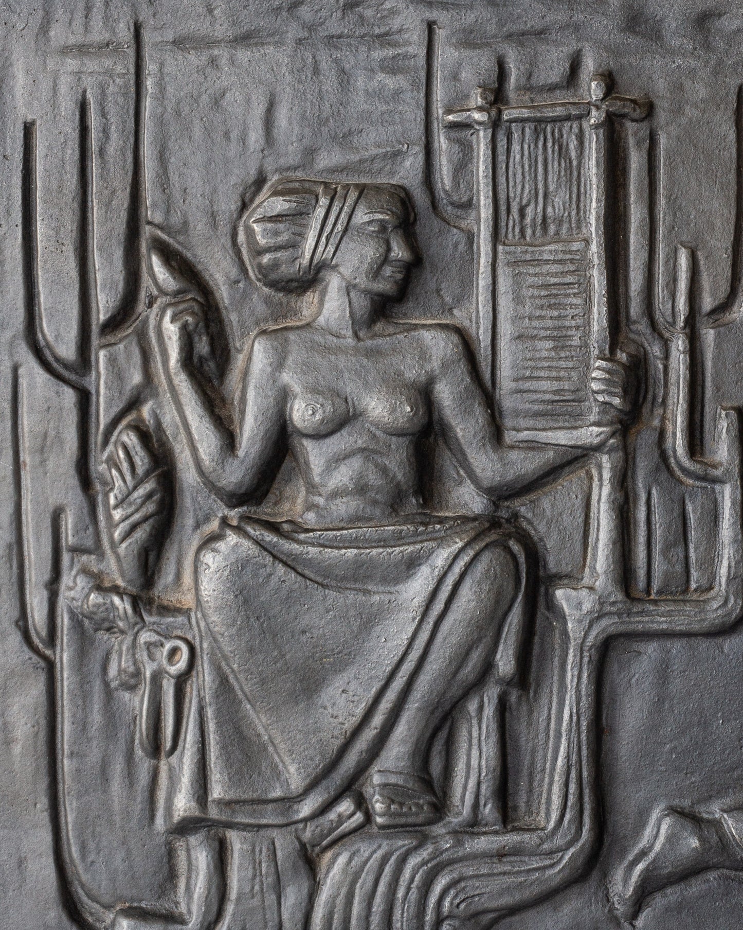 Cast Iron Wall Relief