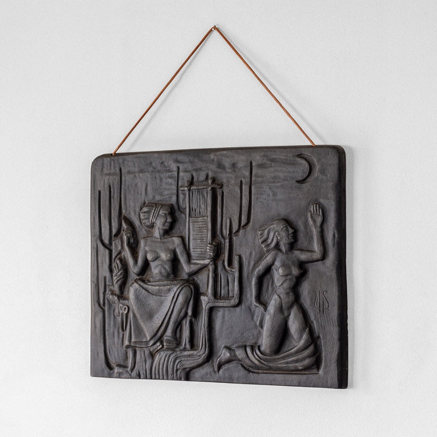 Cast Iron Wall Relief