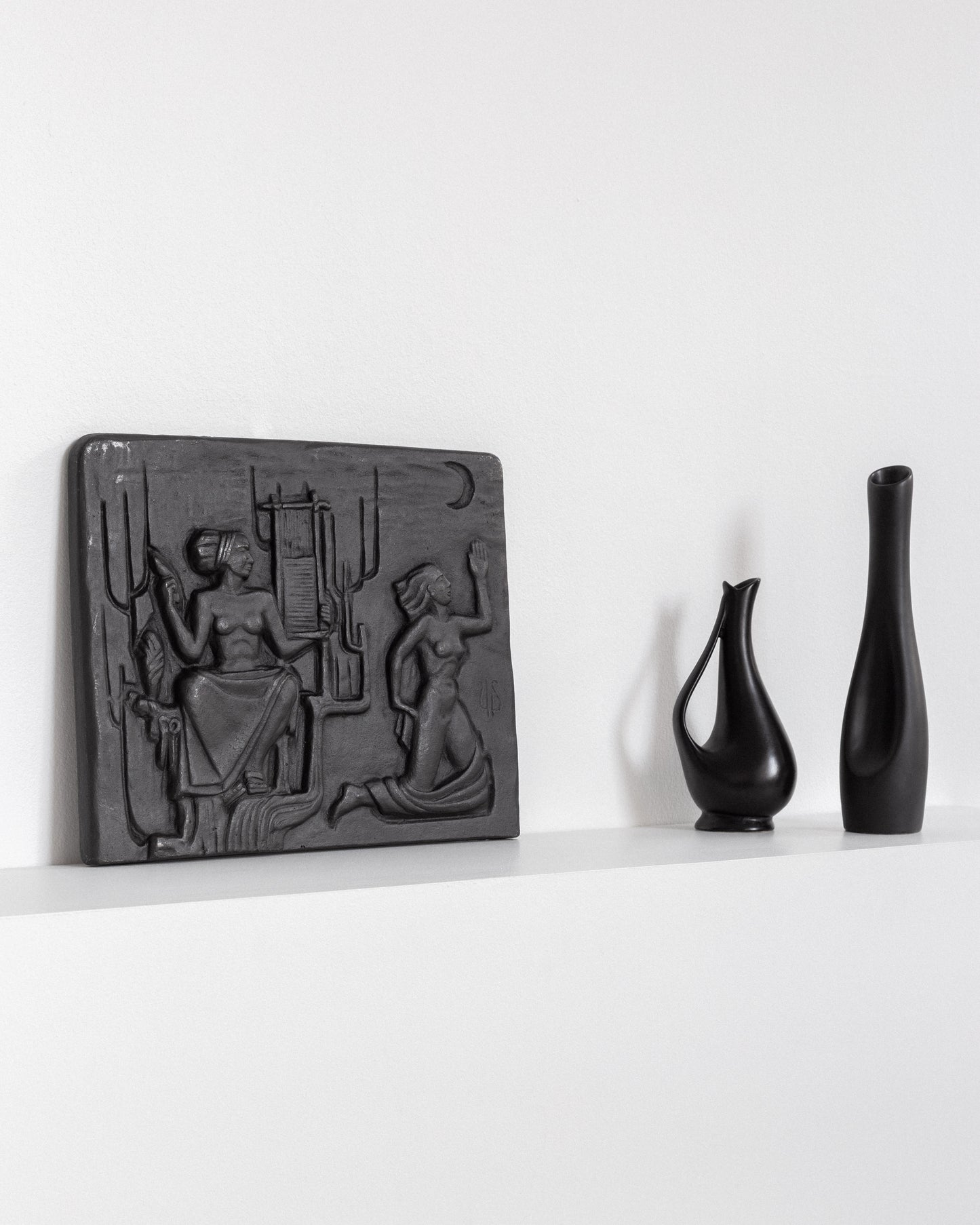 Cast Iron Wall Relief