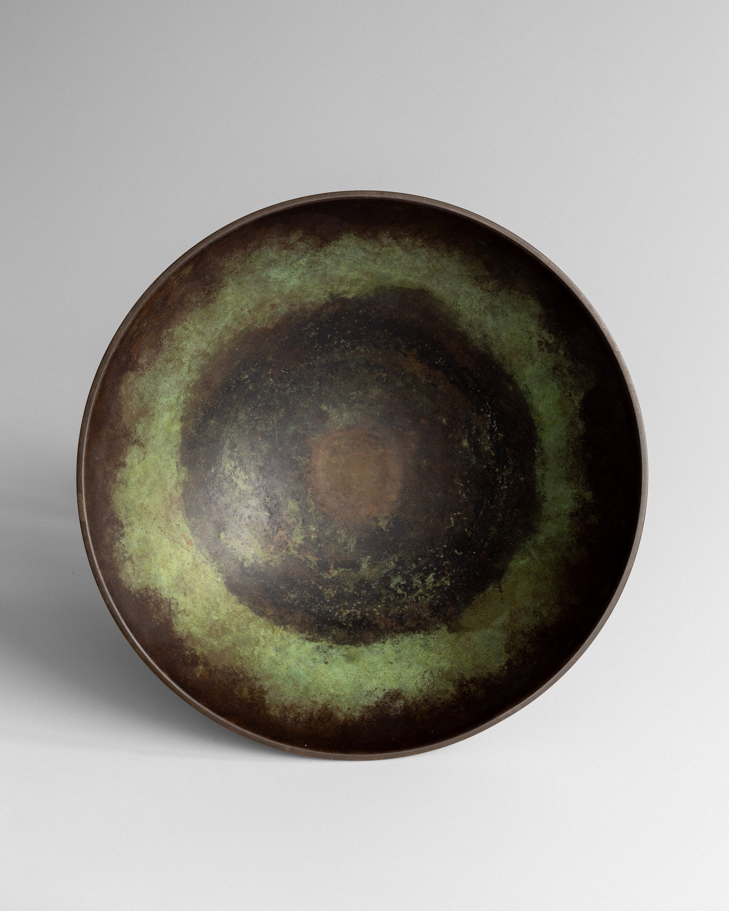 Bronze Bowl with Mermaid