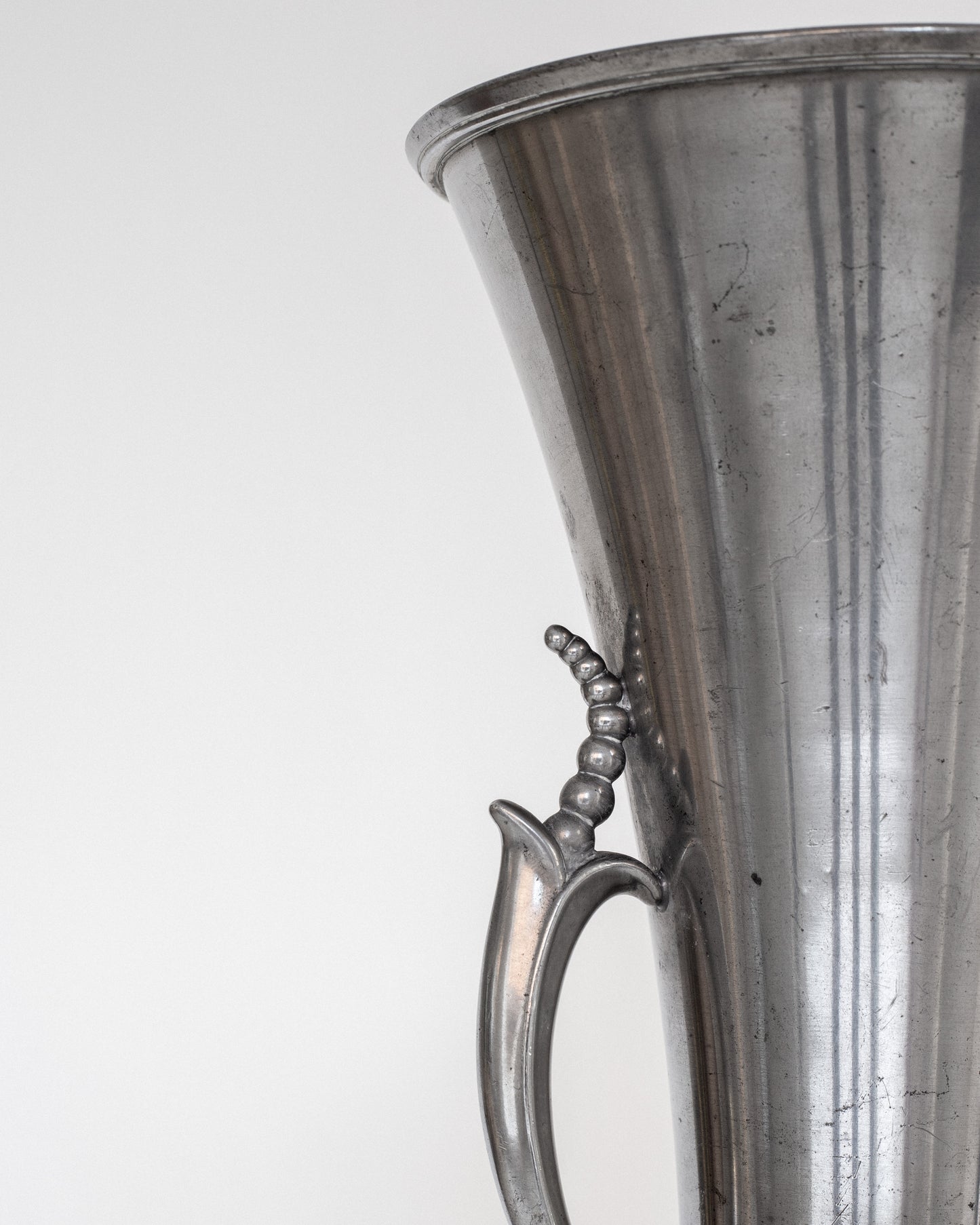 Ystad Metall Pewter Vase