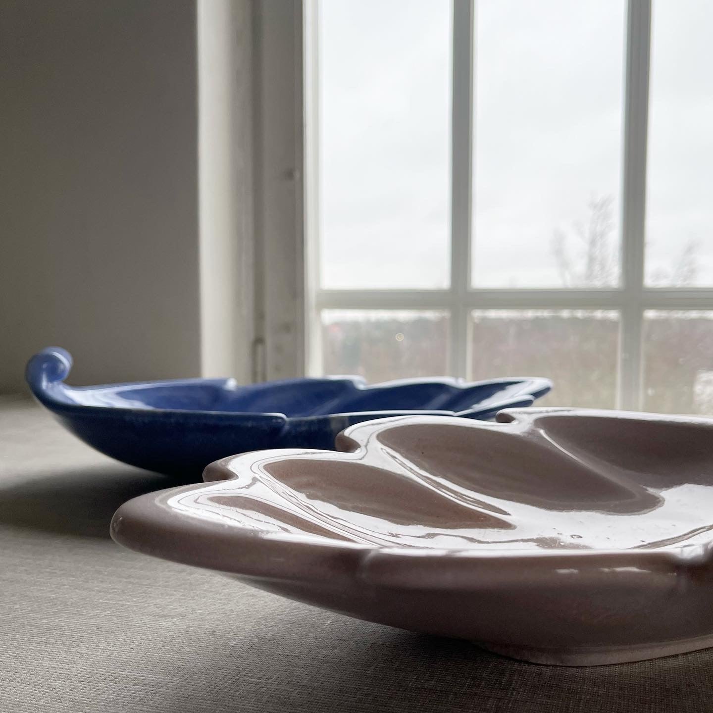 Ceramic Leaf Trays