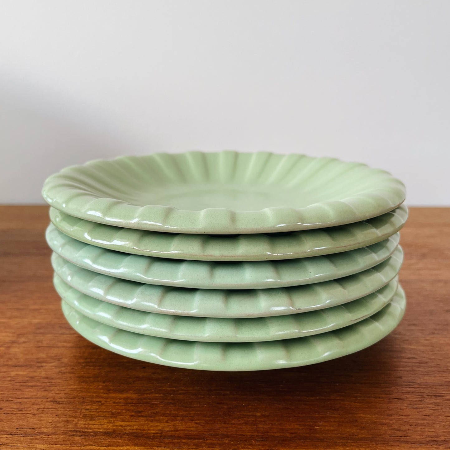 Set of Art Déco Dessert Plates