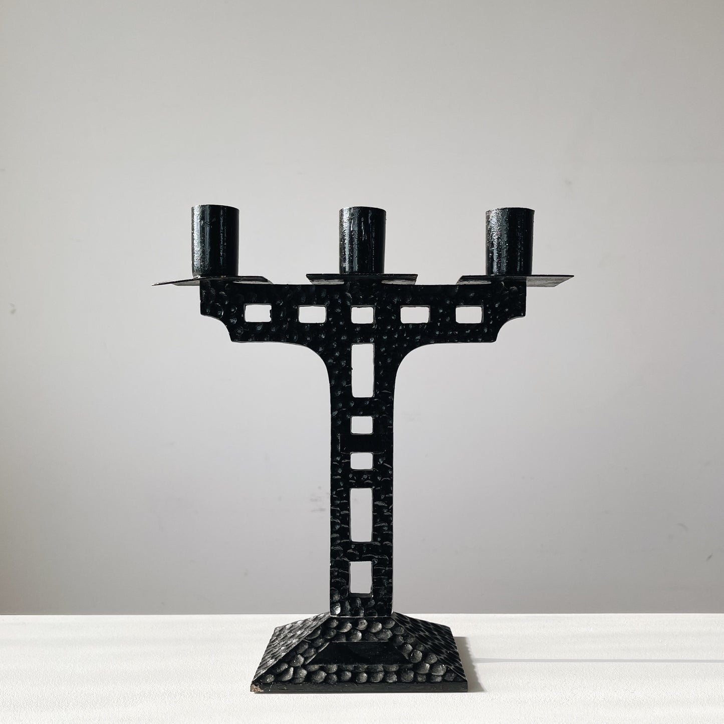 Antique Wrought Iron Candelabras