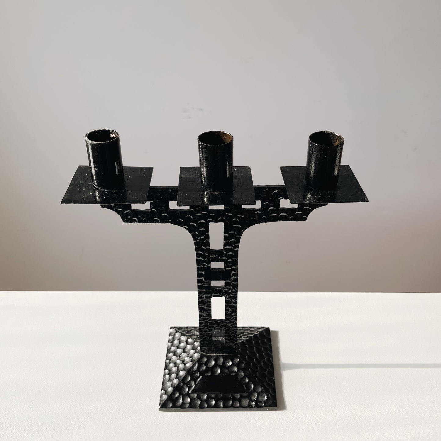 Antique Wrought Iron Candelabras