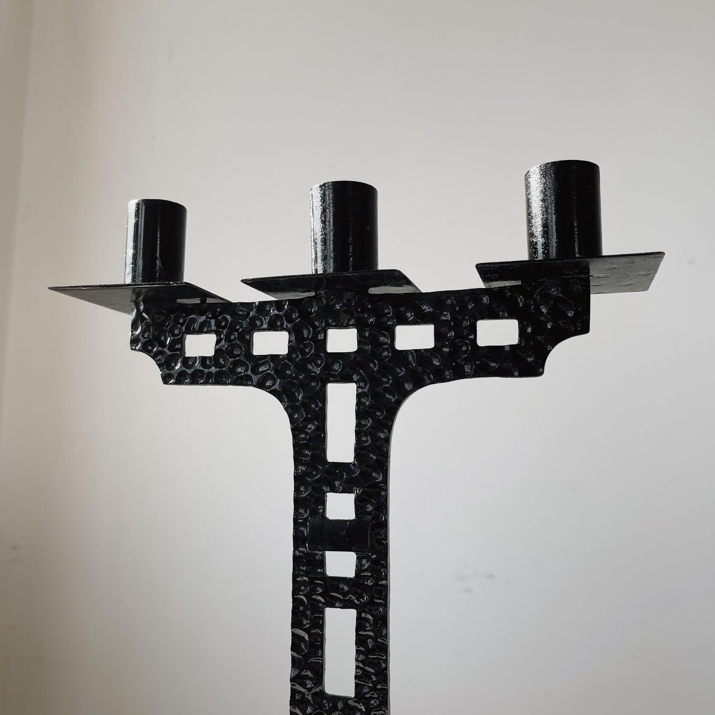 Antique Wrought Iron Candelabras