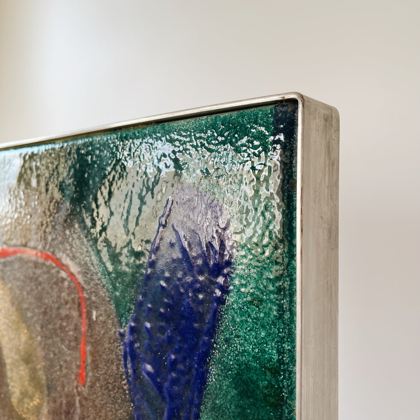 Abstract Enamel Painting