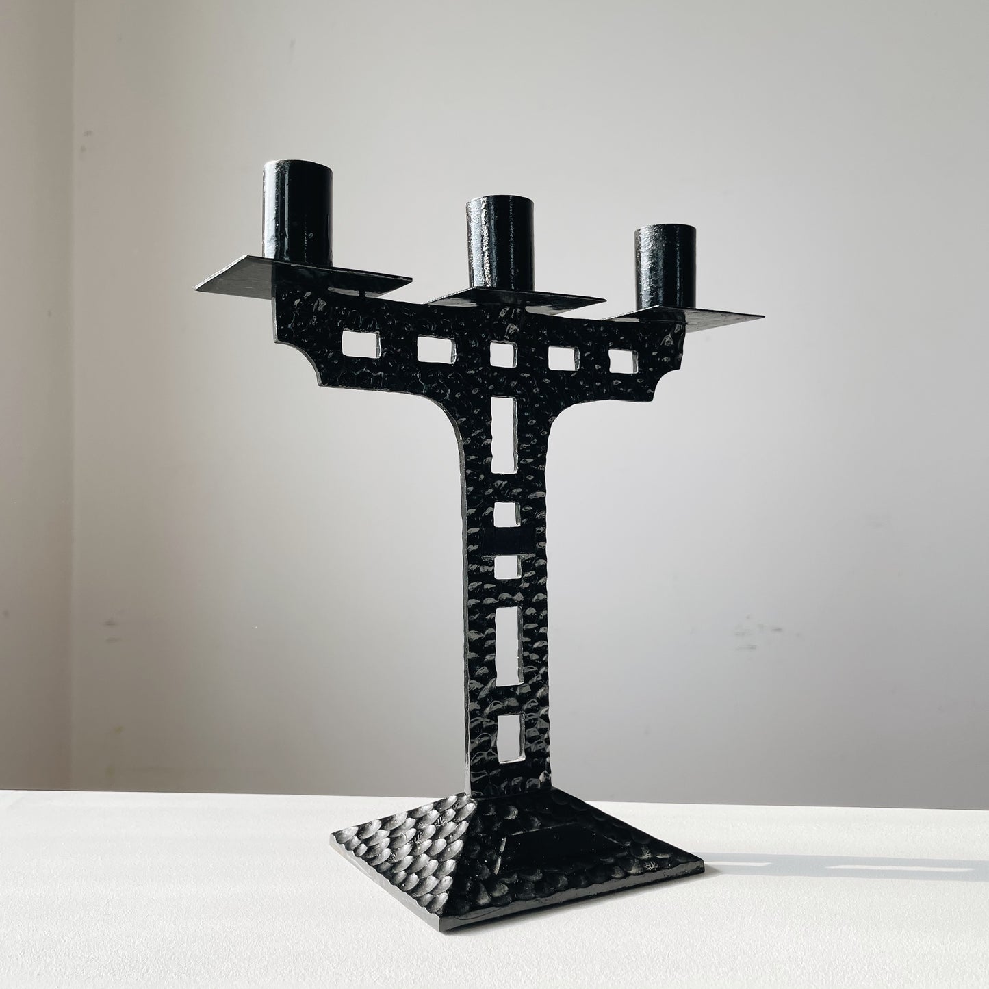 Antique Wrought Iron Candelabras