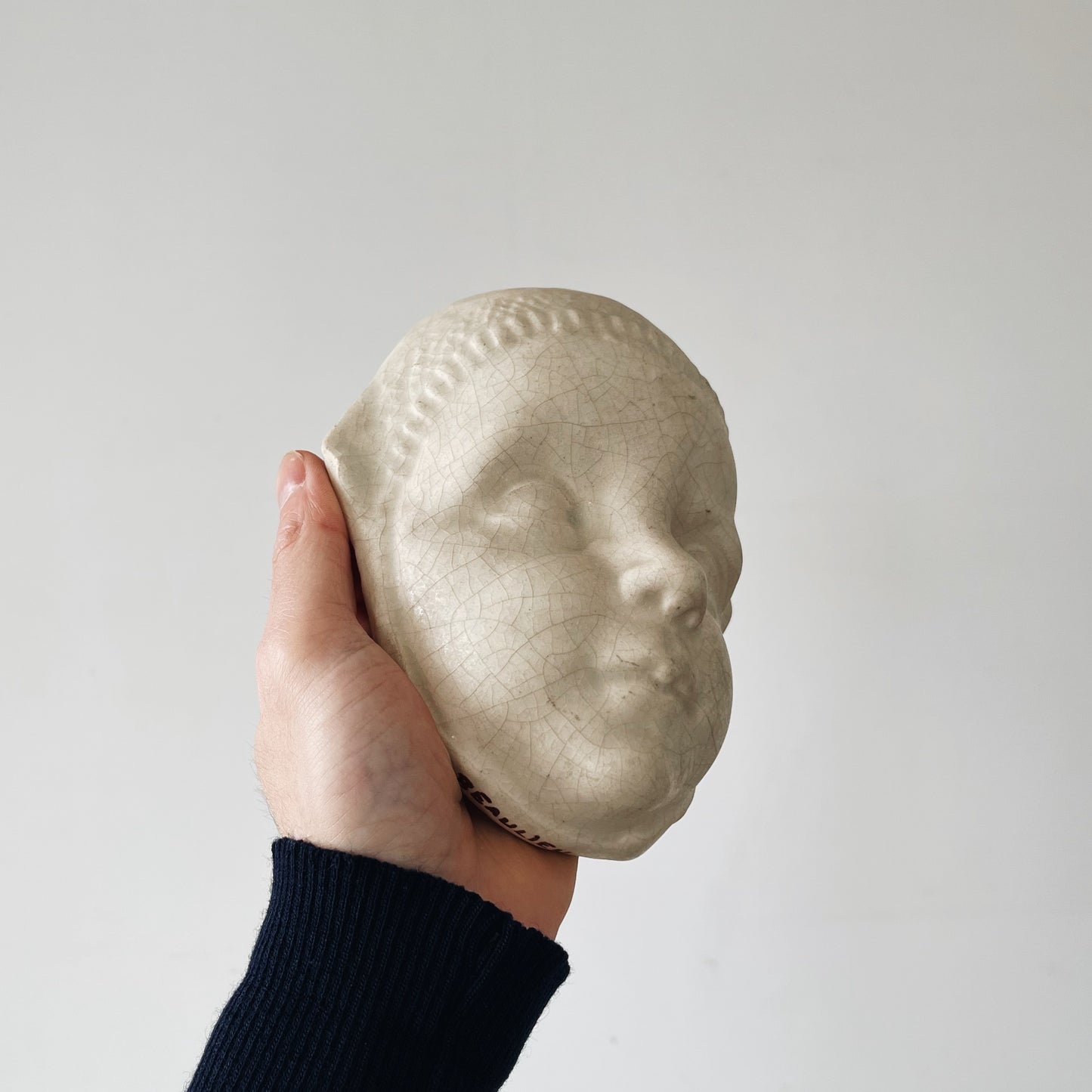 French Faience Wall Mask
