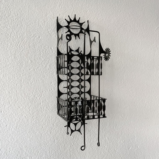 Brutalist Candle Sconce