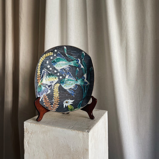 Ceramic Plate by Tilgmans Keramik