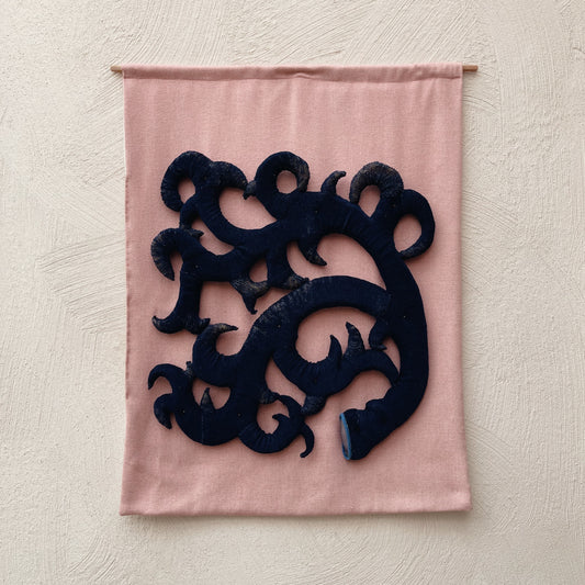 Unique Textile Wall Hanging