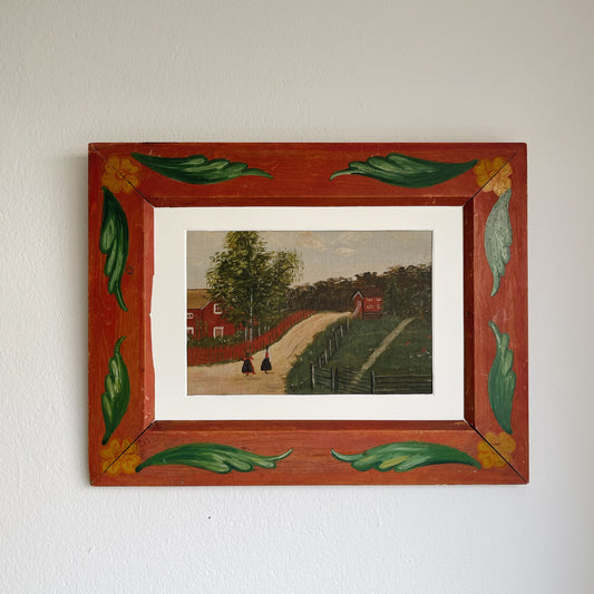 Antique Allmoge Painting