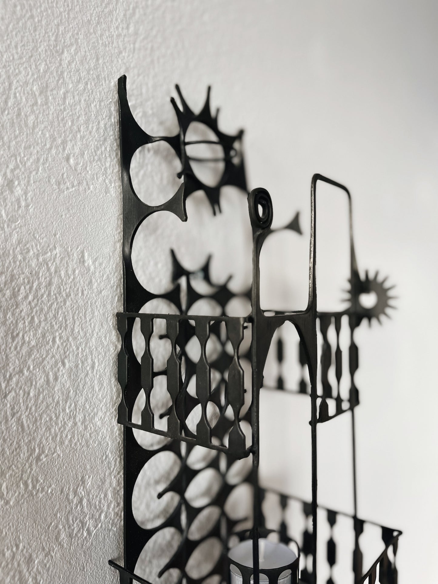 Brutalist Candle Sconce