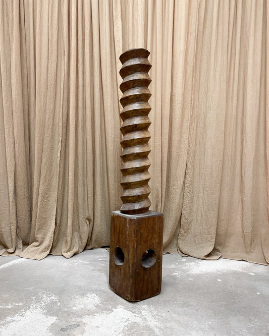 Antique Twisted Plinth