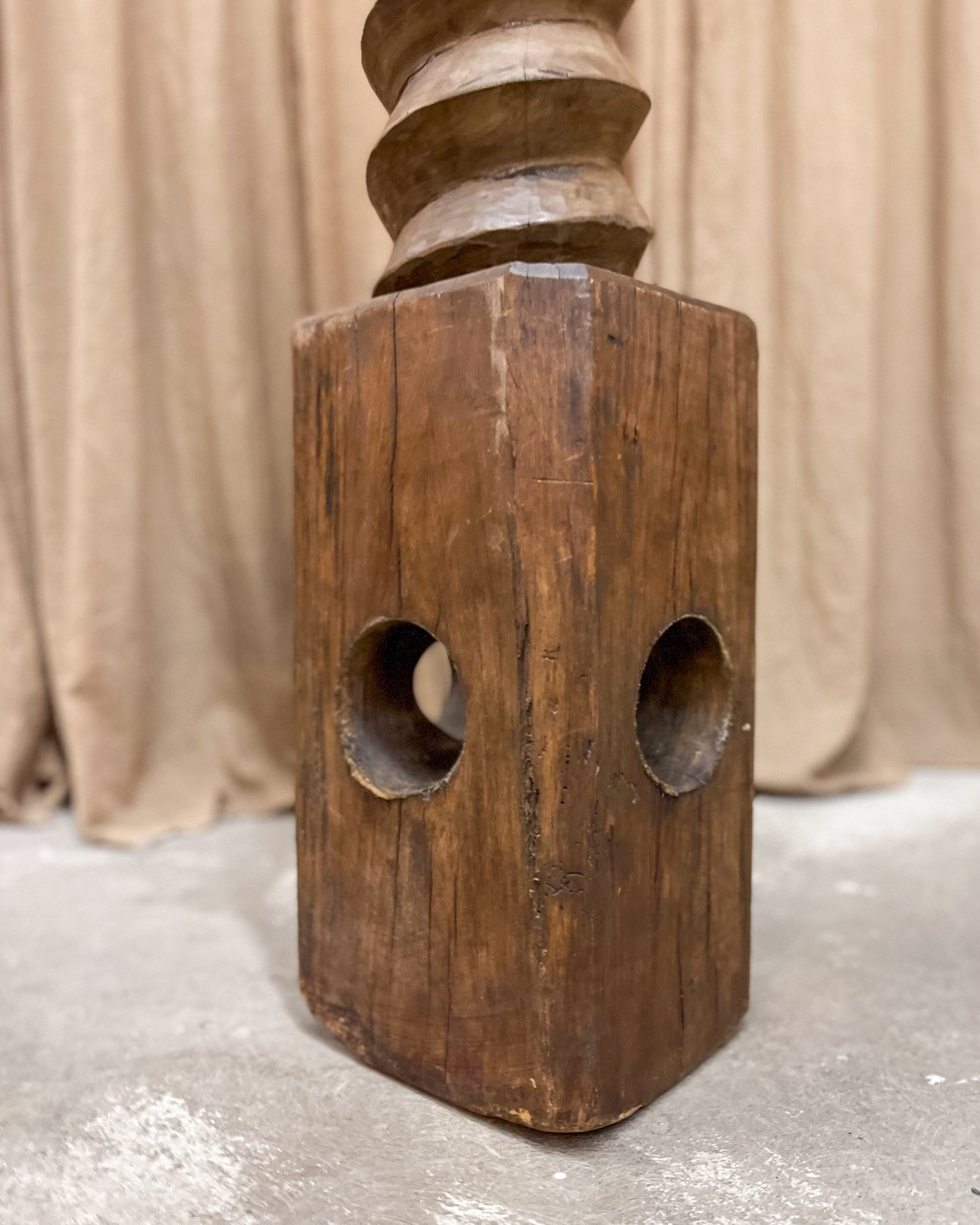 Antique Twisted Plinth