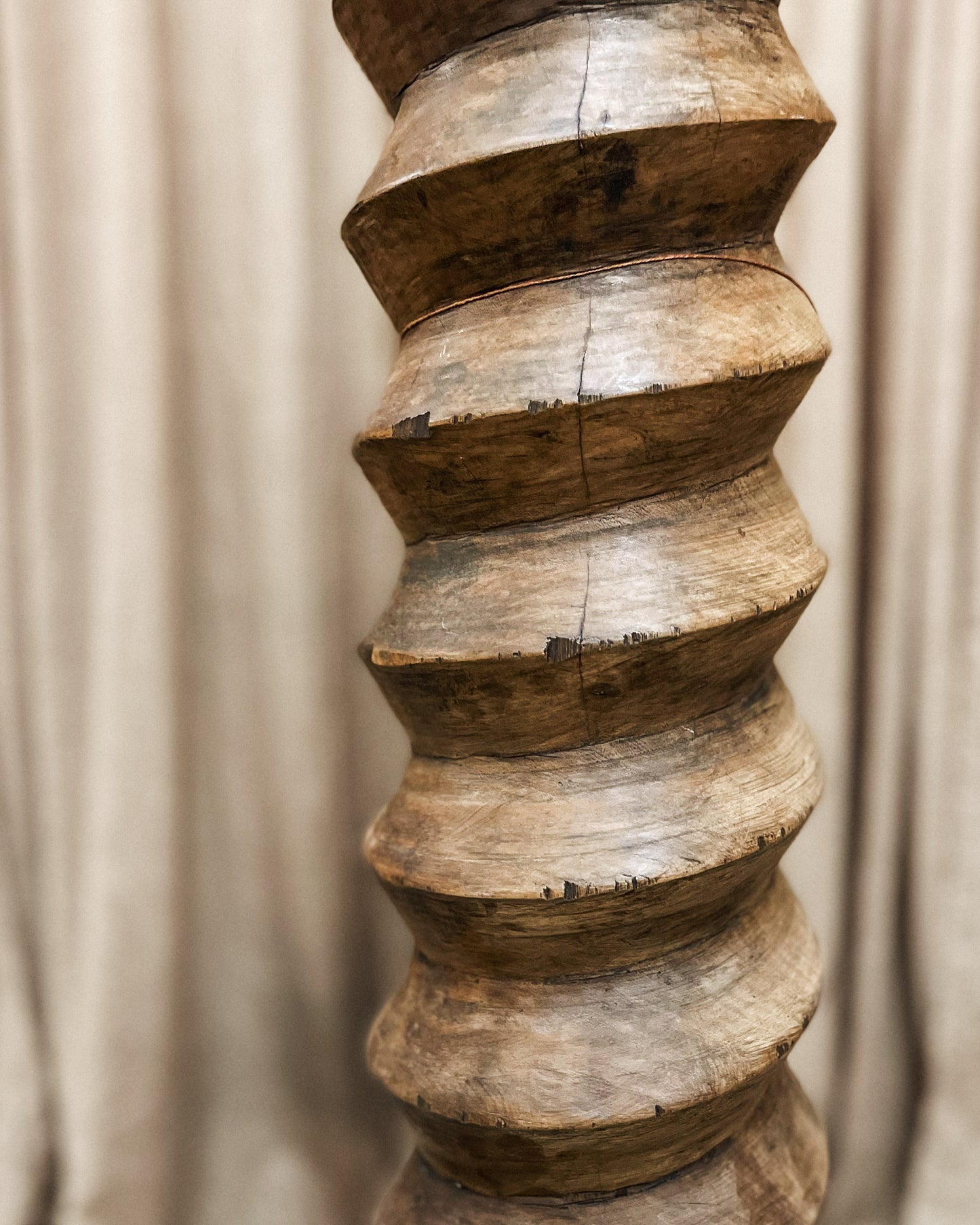 Antique Twisted Plinth