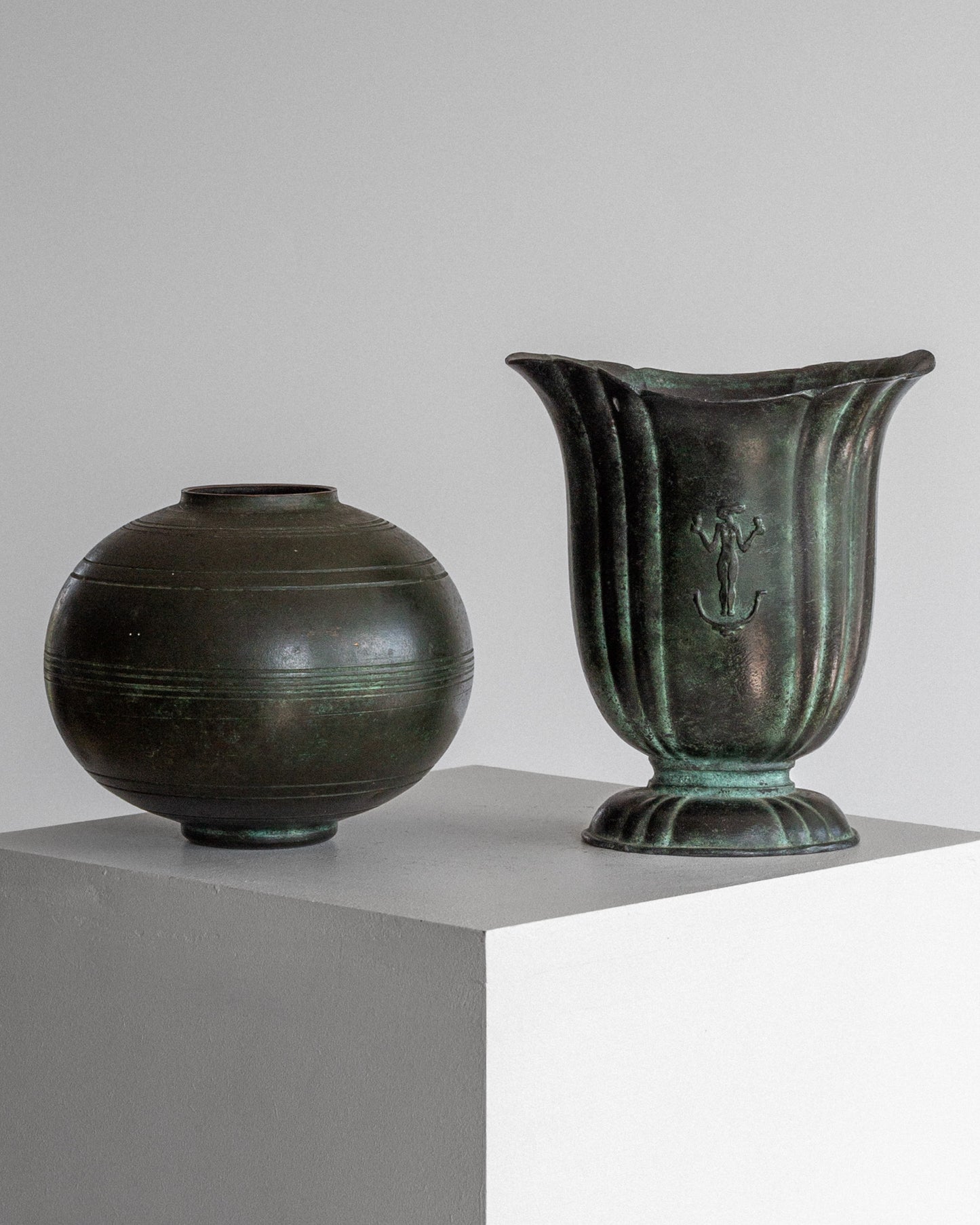 Cast Iron Vase