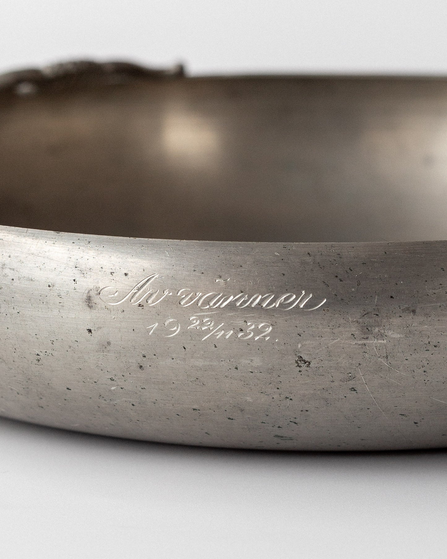 Pewter Bowl by Sylvia Stave, 1932