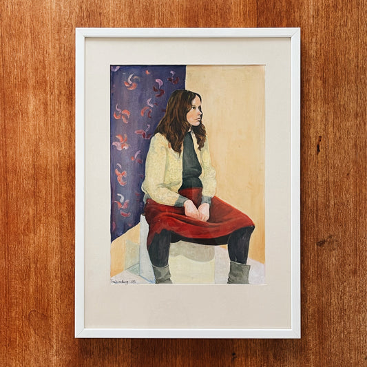 Gouache Portrait I