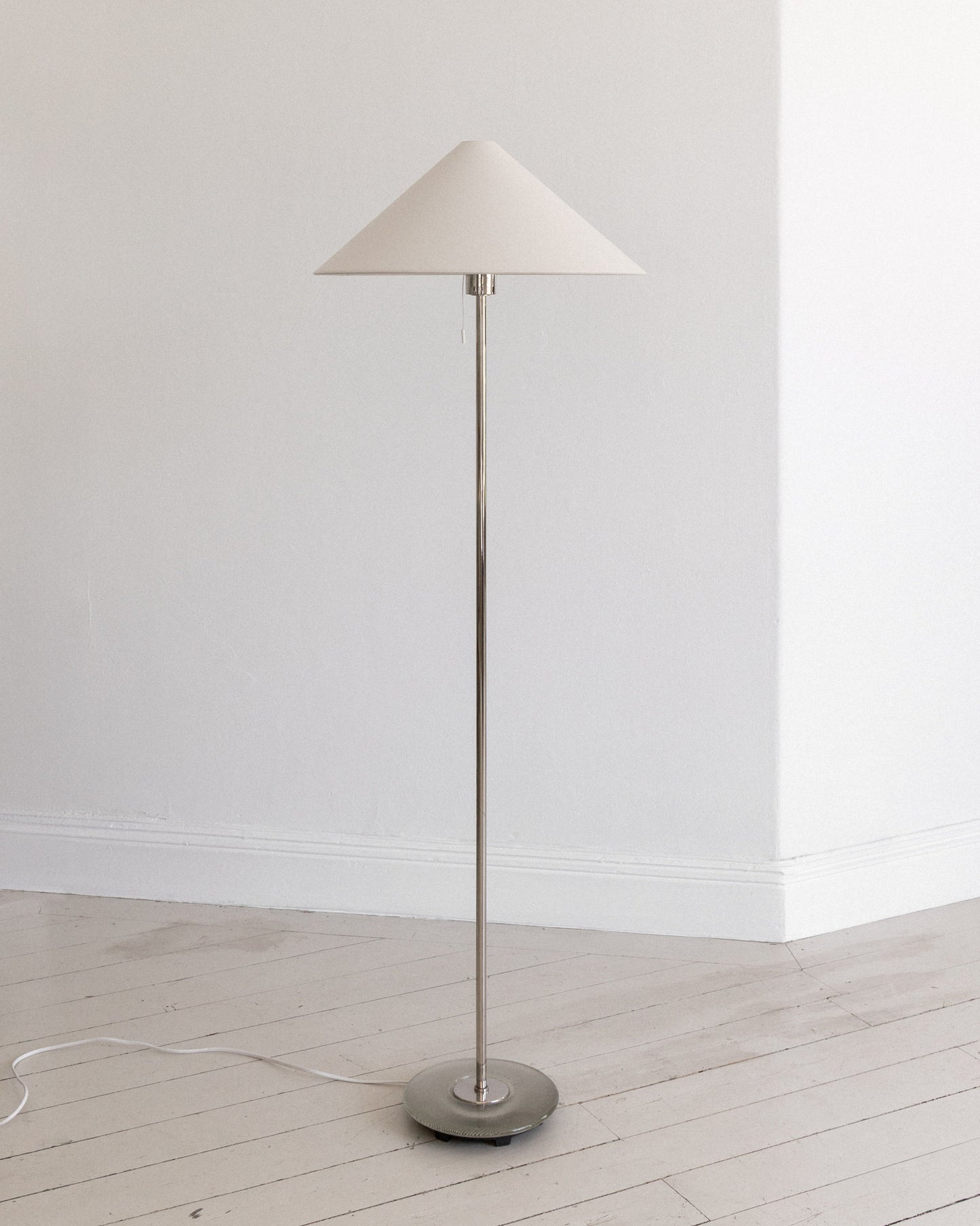 Mid-Century Chrome Lamp