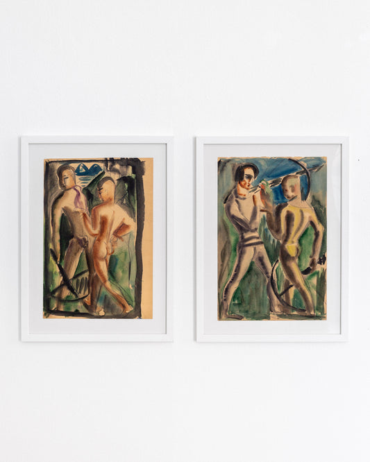 Figurative Works on Paper