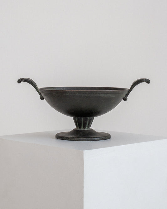 Bronze Pedestal Bowl