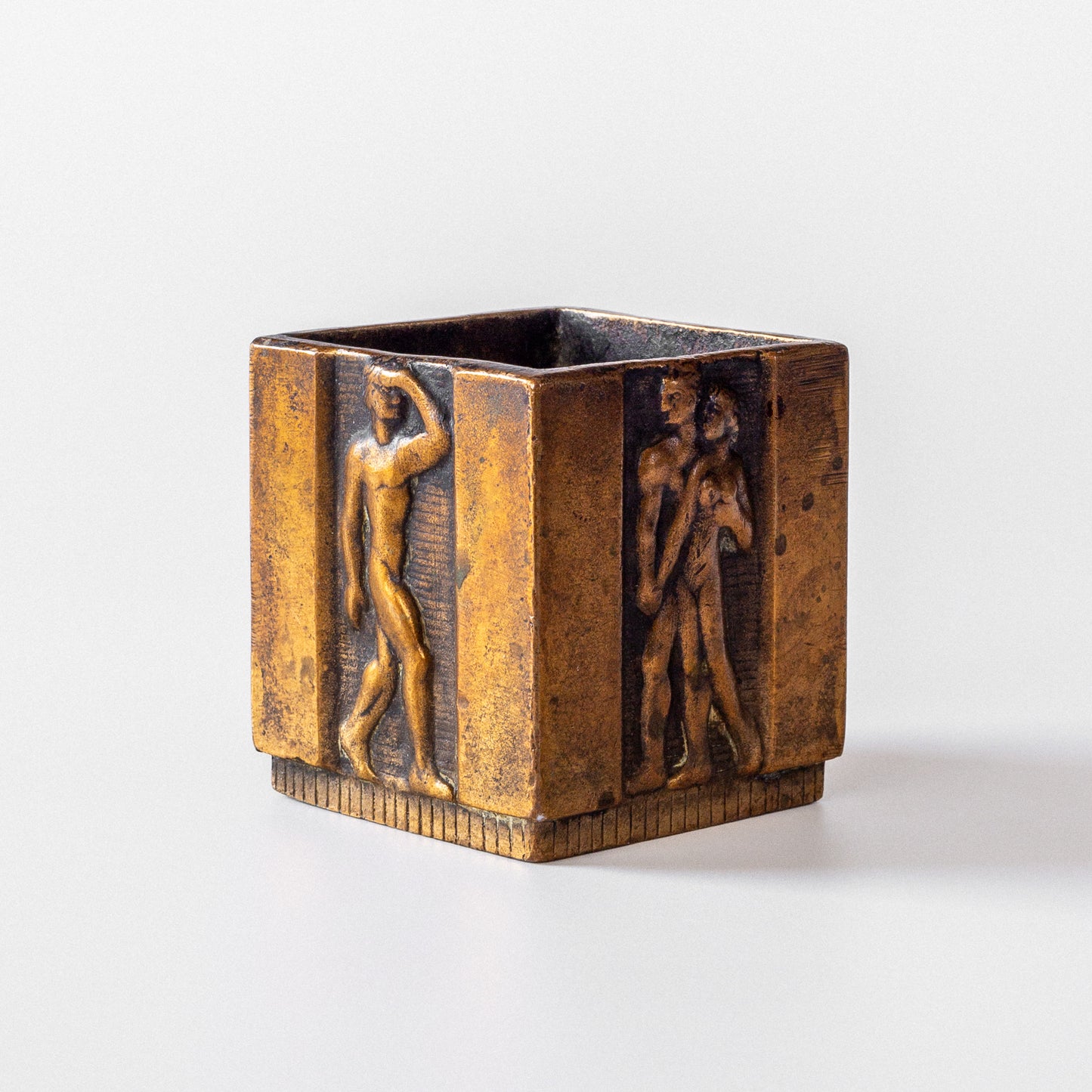 Patinated Bronze Box