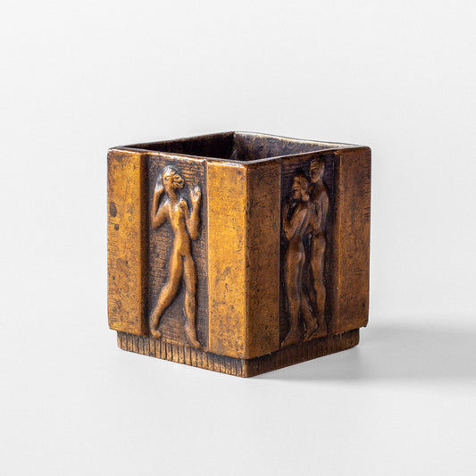 Patinated Bronze Box