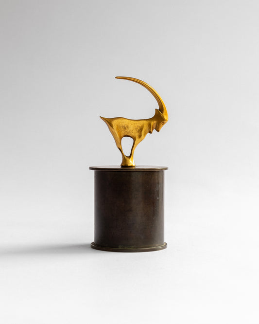 Bronze and Brass Ibex Box