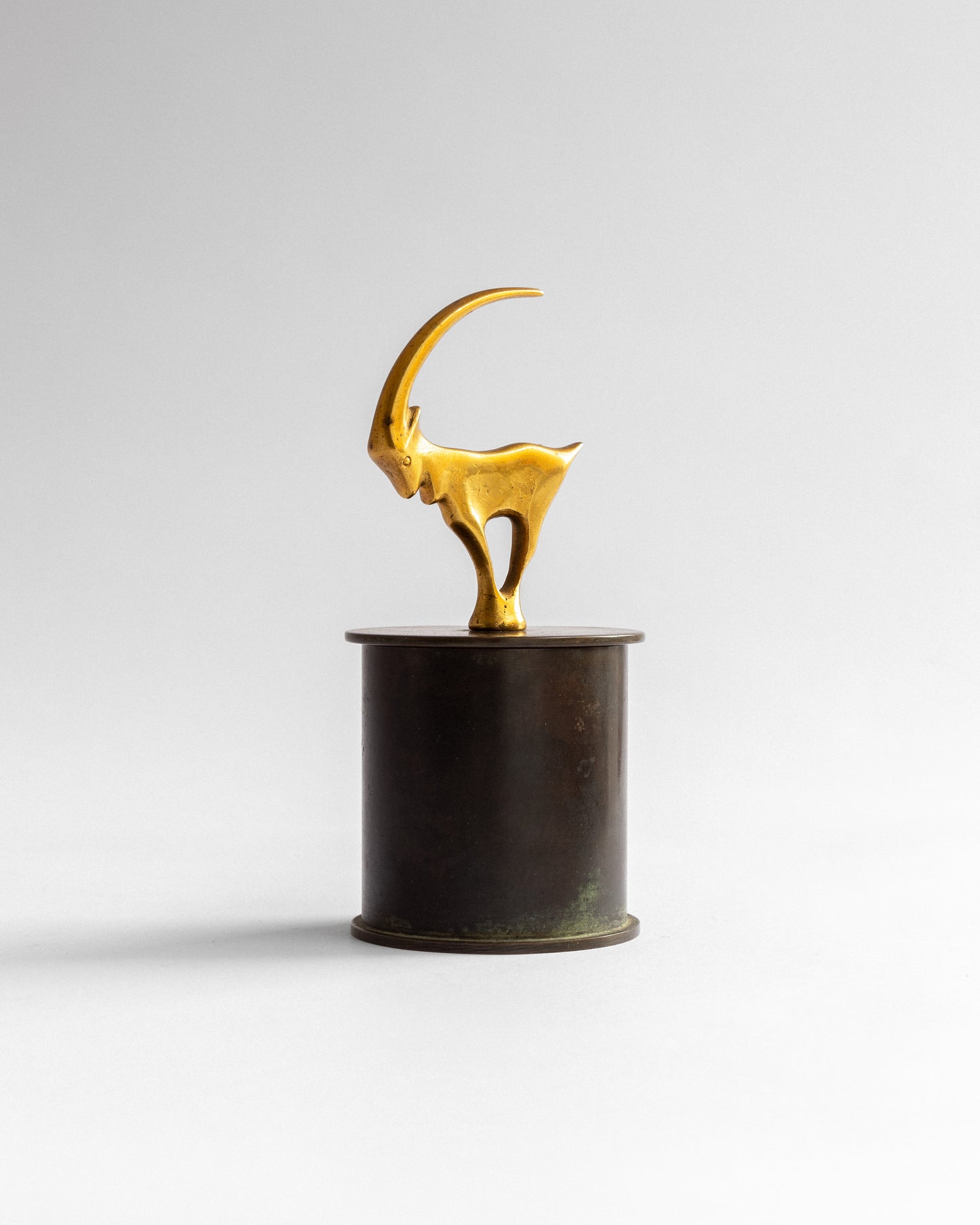 Bronze and Brass Ibex Box