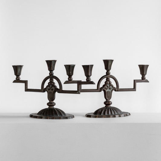 Bronze Candelabras