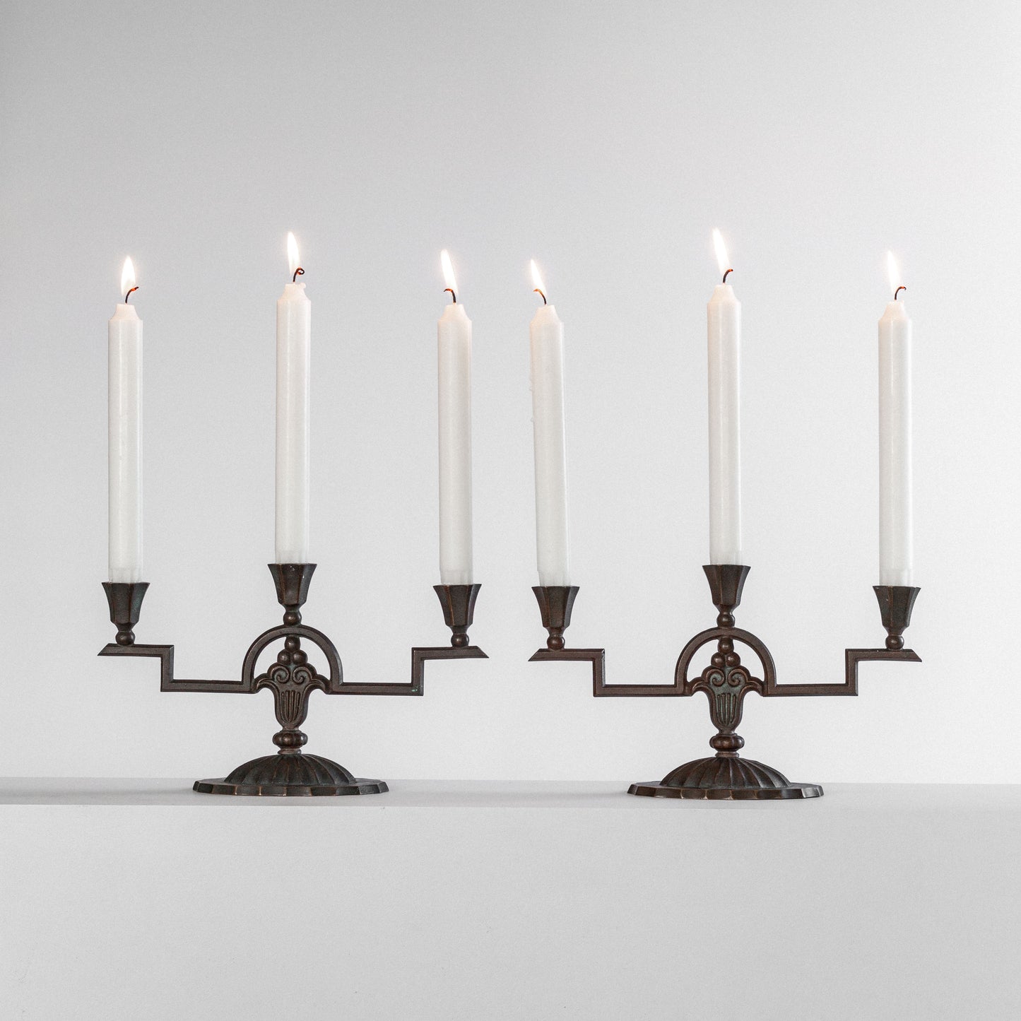 Bronze Candelabras