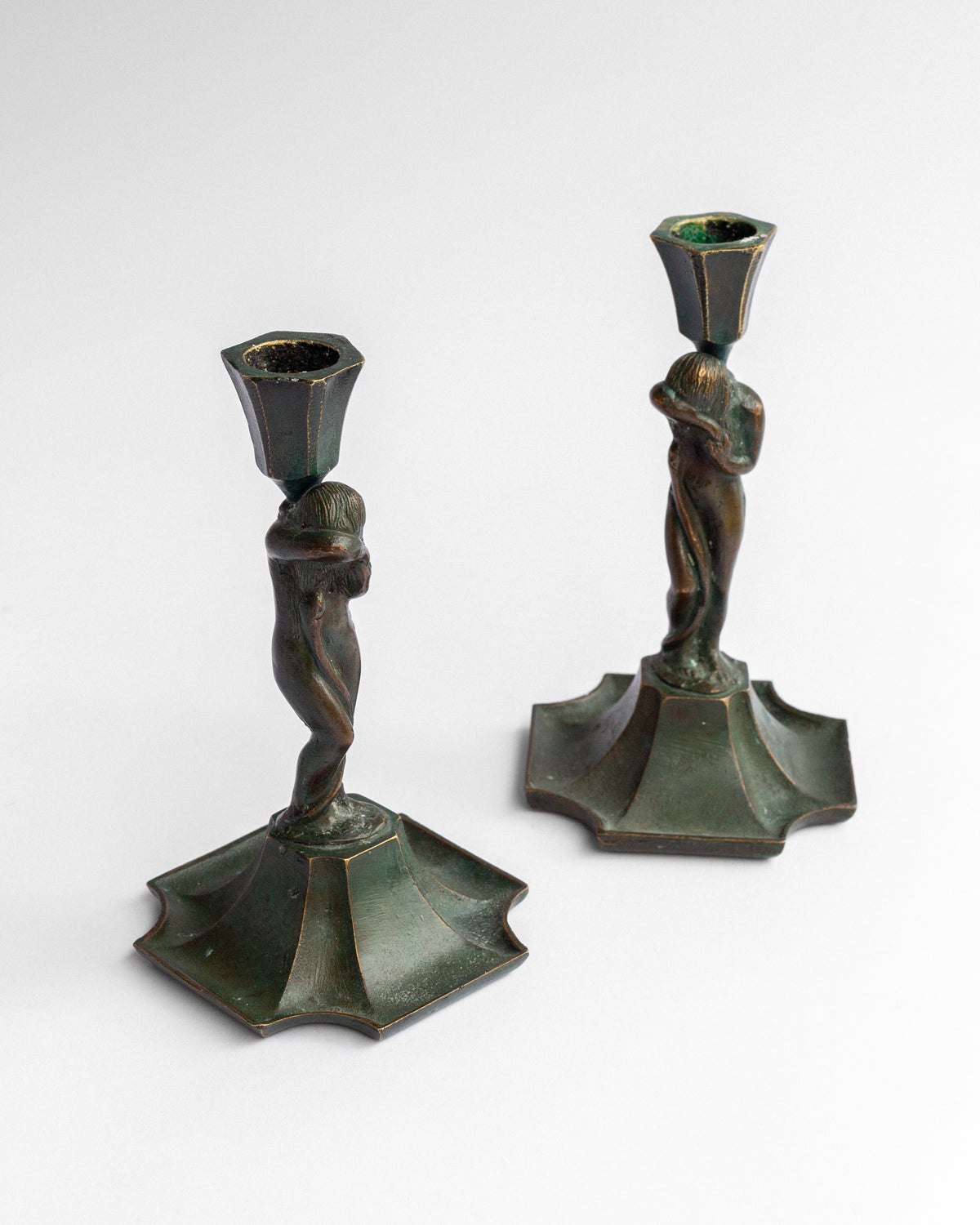Bronze Candlesticks