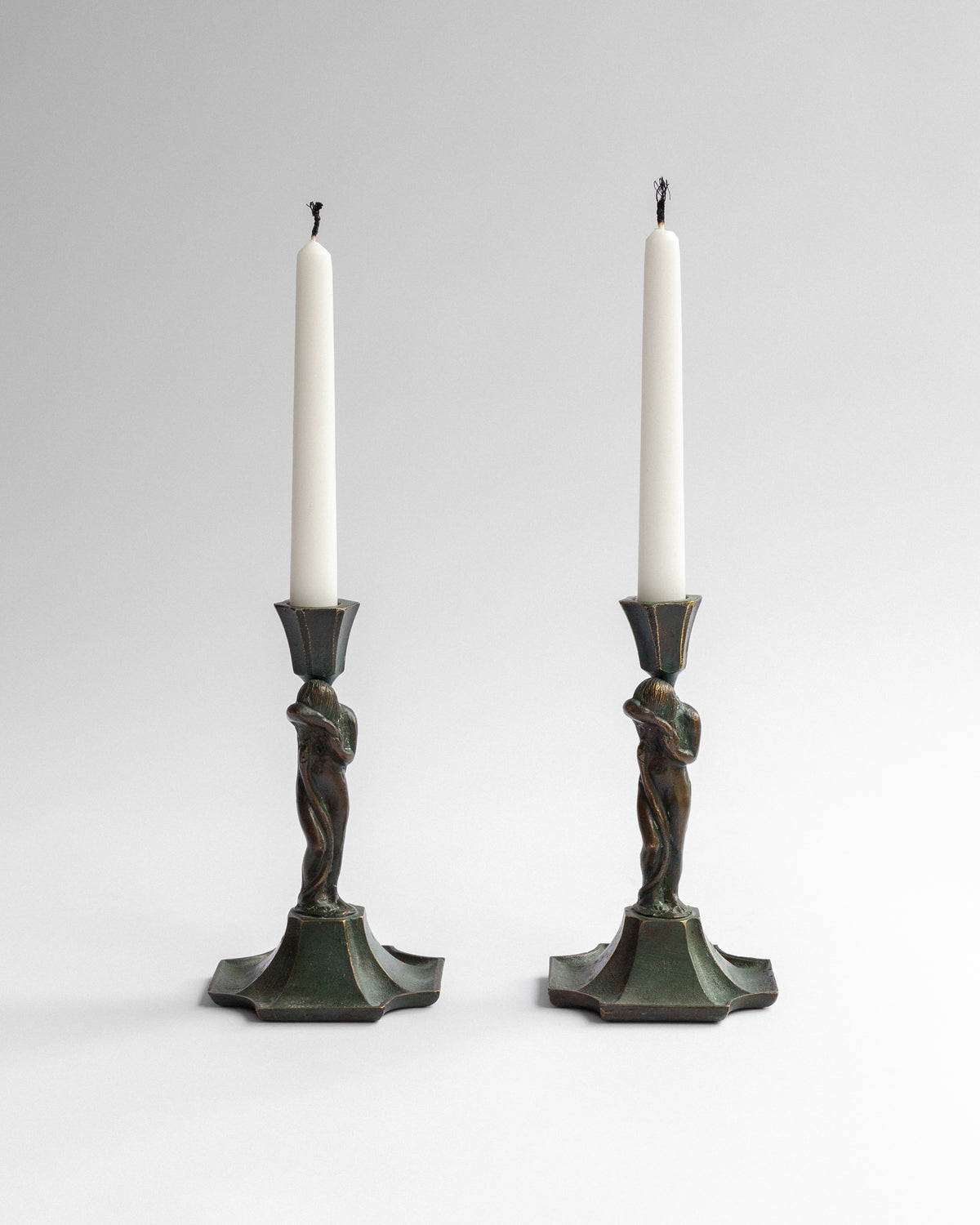 Bronze Candlesticks