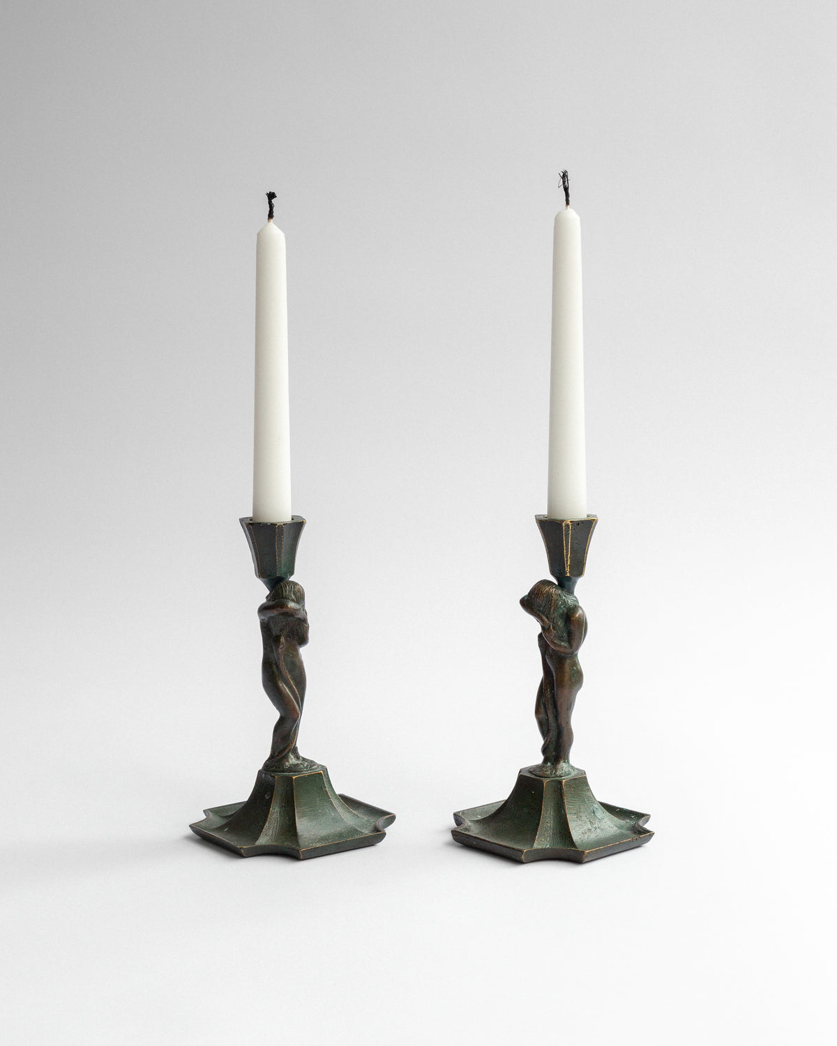 Bronze Candlesticks