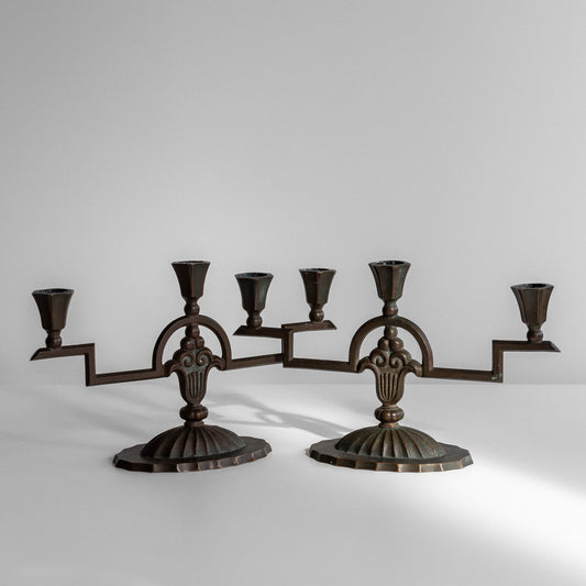 Bronze Candelabras