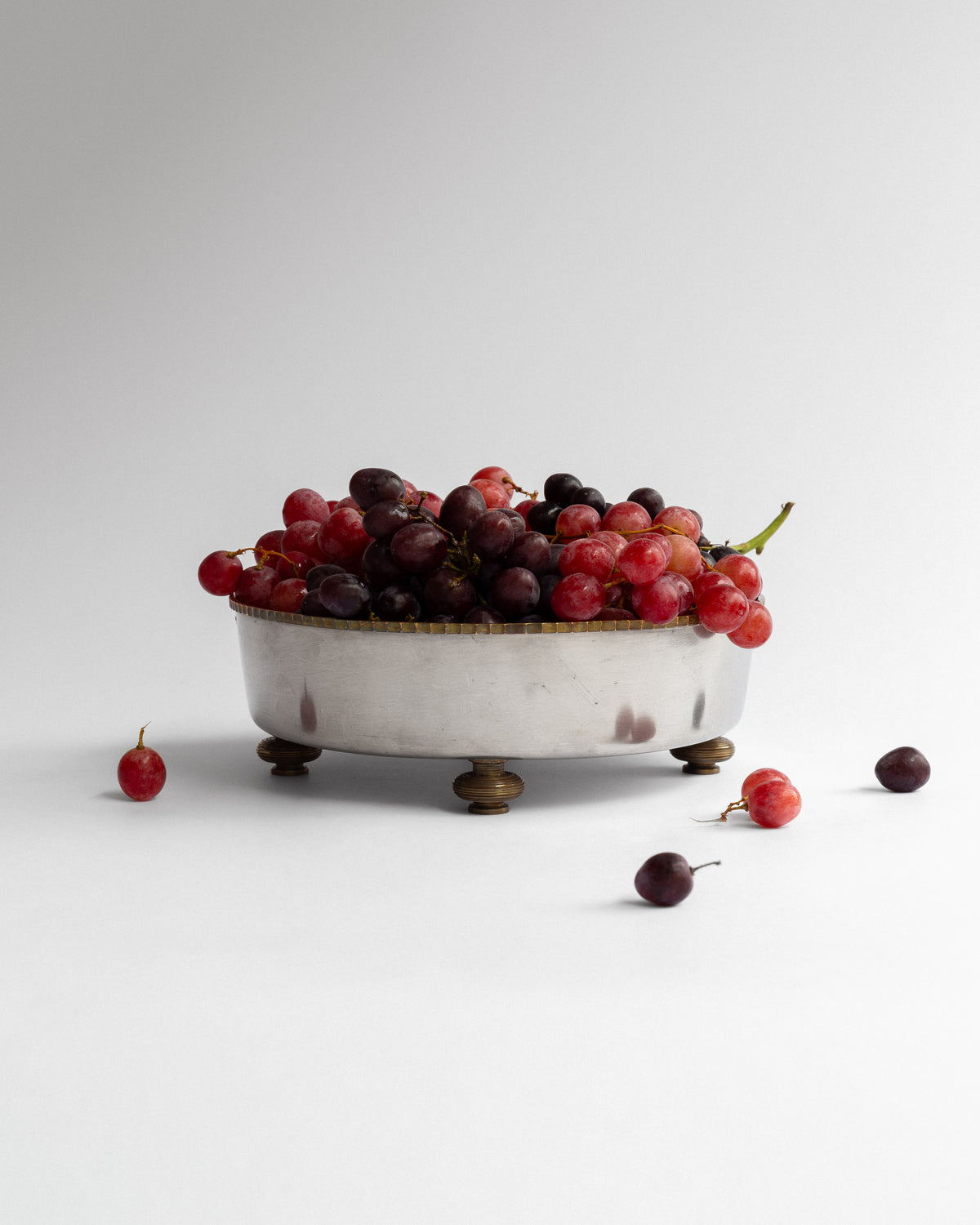 Pewter and Brass Bowl