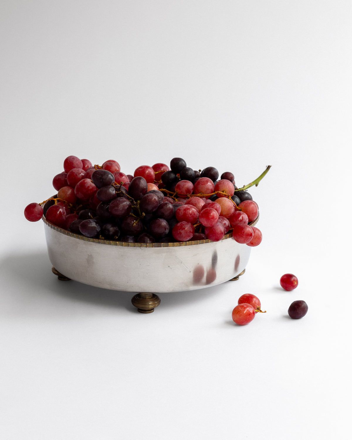 Pewter and Brass Bowl
