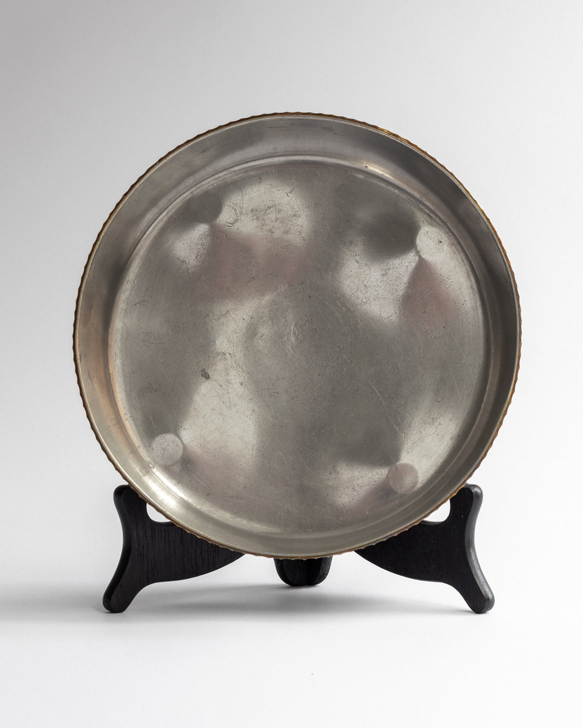 Pewter and Brass Bowl