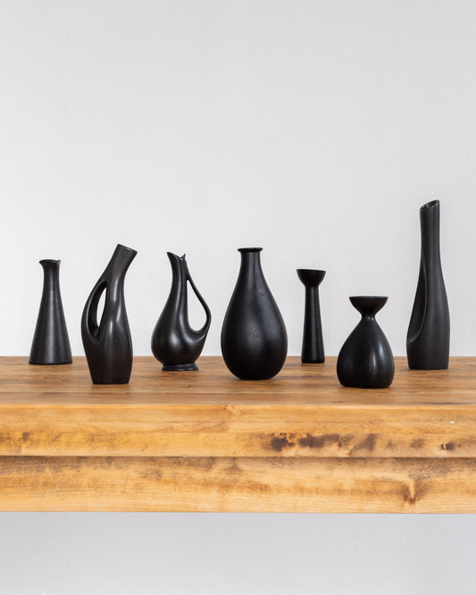 Collection of Sculptural Vases