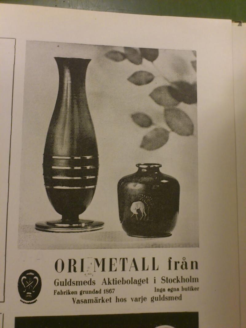 GAB Metal Vases