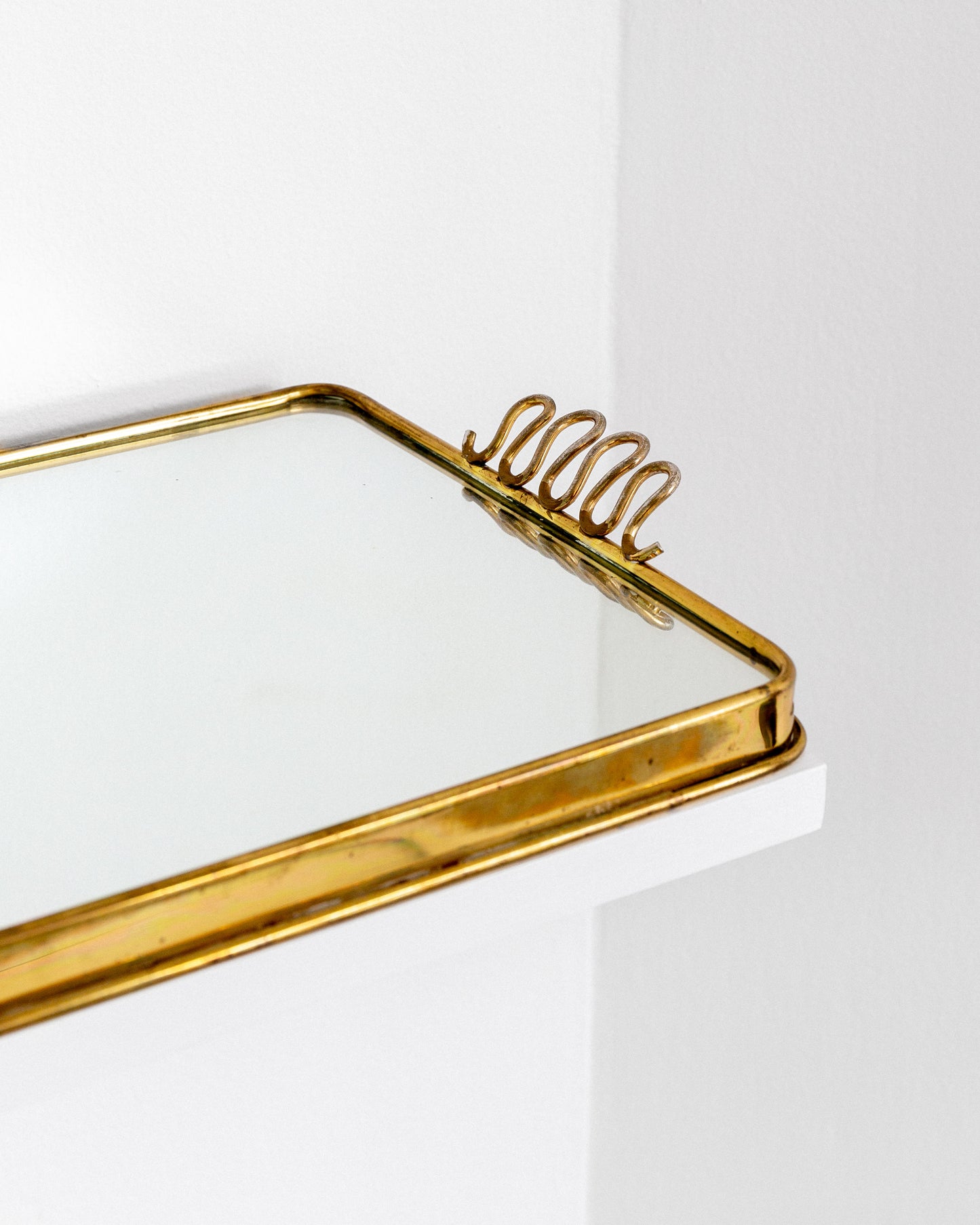 Pair of Mirrored Plateaus