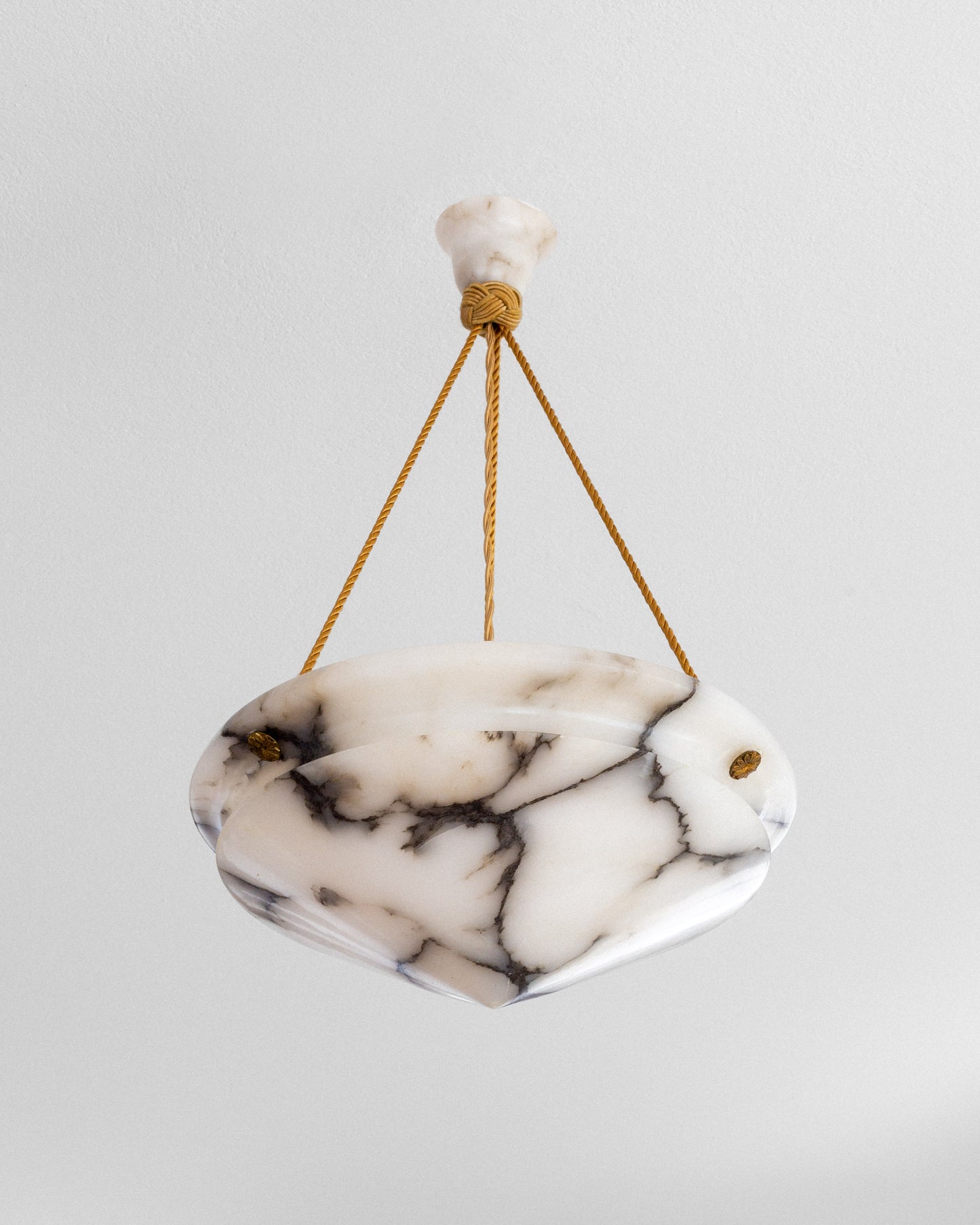 Diamond Alabaster Pendant